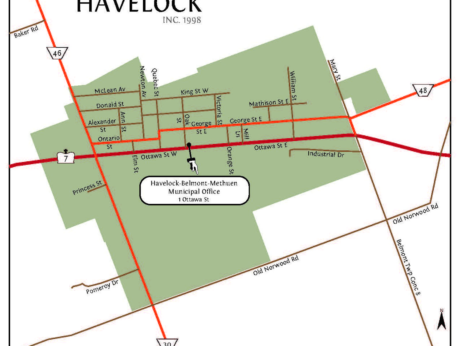 Ward Maps | Township of Havelock Belmont Methuen